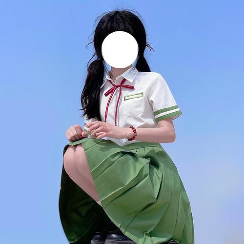衬衣裙子班服学院风高中生校服套装水手服jk玲芽之旅jk制服套装