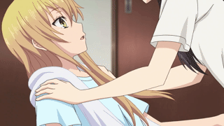 妹子都被你吓坏了波涛汹涌的动态图