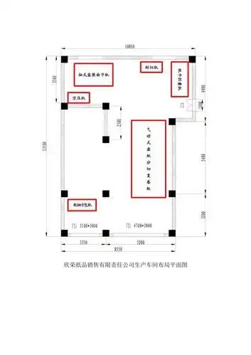 生产车间布局平面图