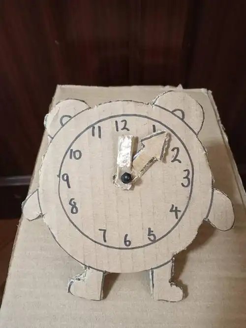 手工:小熊闹钟|烟台中小学生"才艺秀"作品征集