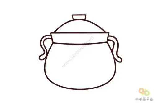 超实用的坛子简笔画怎么画罐子简笔画怎么画漂亮彩色绿罐子简笔画生活