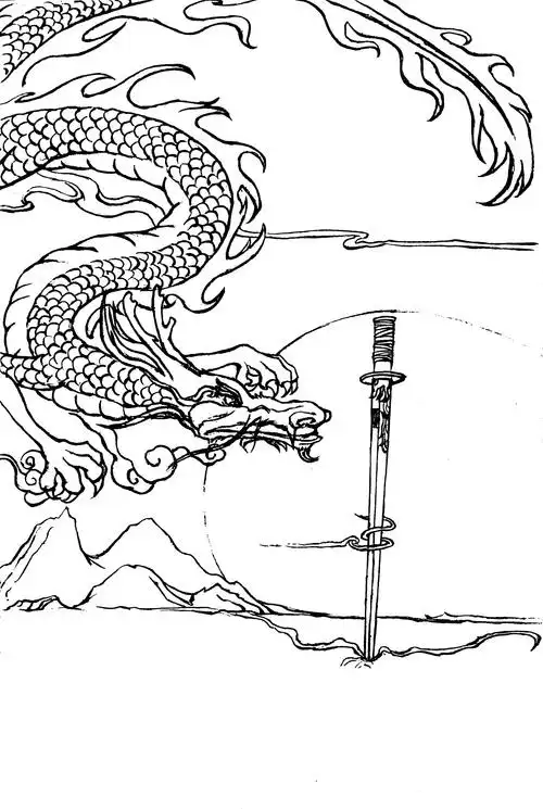 【龙生九子】-《睚眦》|插画|艺术插画|半度呼噜_原创作品-站酷zcool