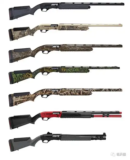 萨维奇半自动导气式霰弹枪,看起来相当炸裂