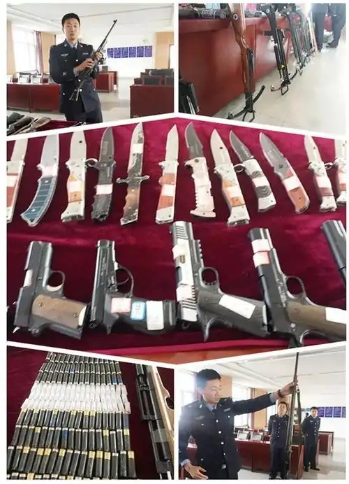 延边警方破获跨国走私枪支弹药案建微信群从境外向国内贩枪