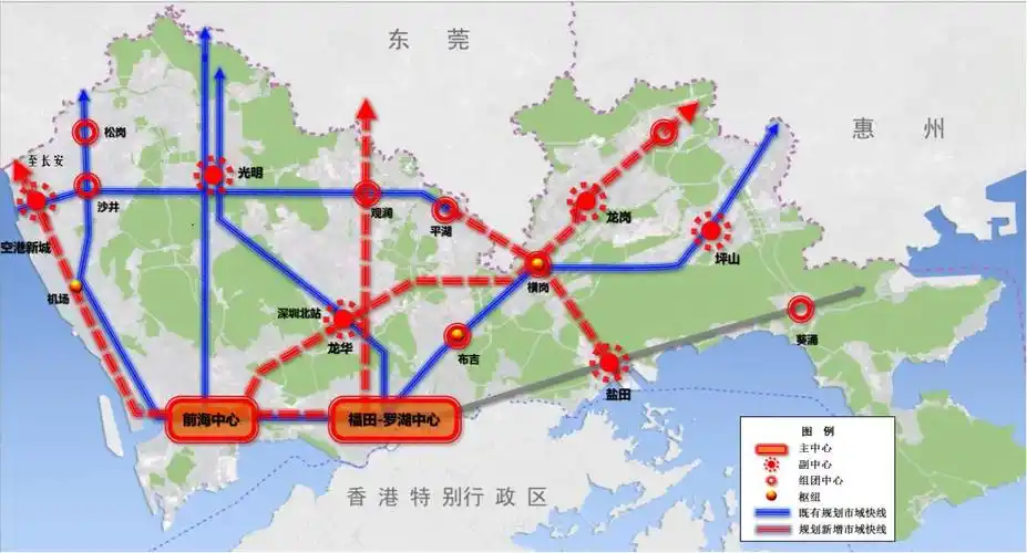 深圳地铁最新规划线路图2030- 深圳城事攻略
