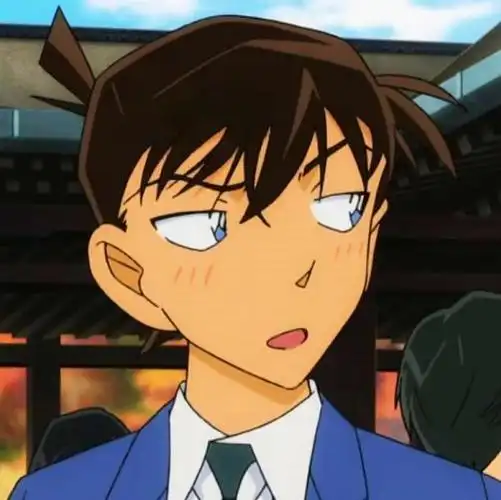 工藤新一自截头像高中生阶段果然是最帅的