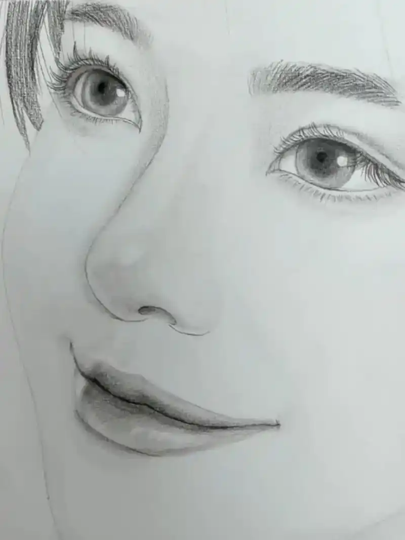 素描零基础入门教学丨人像篇.#素描 #素描基础 #素描教程 - 抖音