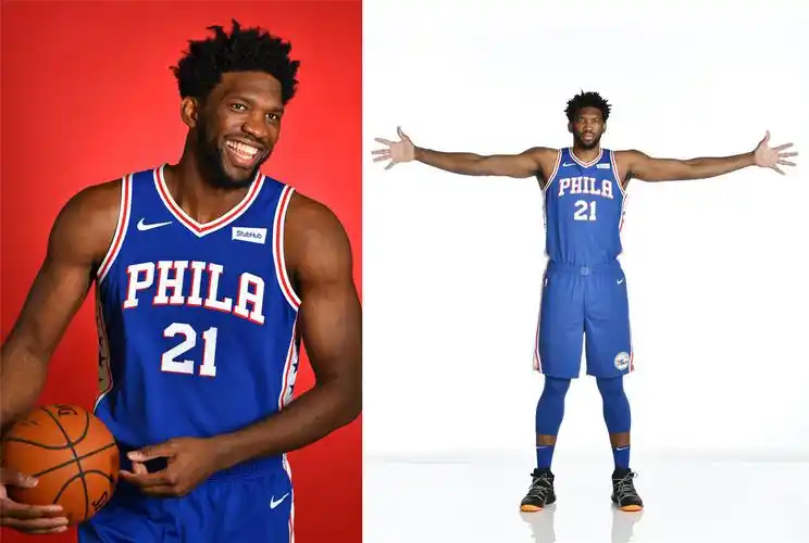 费城76人队拍摄新赛季定妆照谁最酷