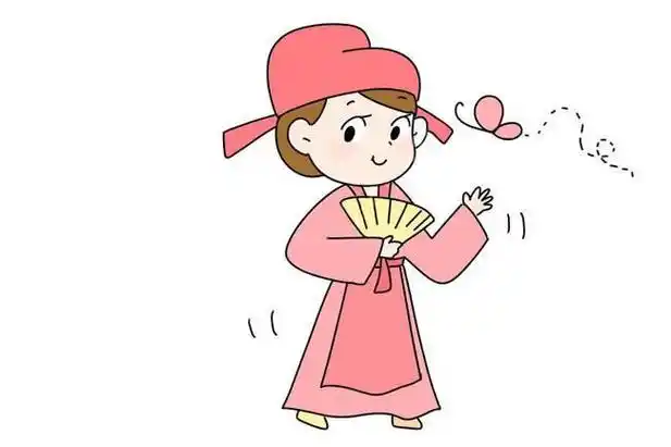 梁山伯与祝英台的简笔画