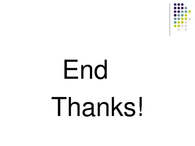 end thanks!