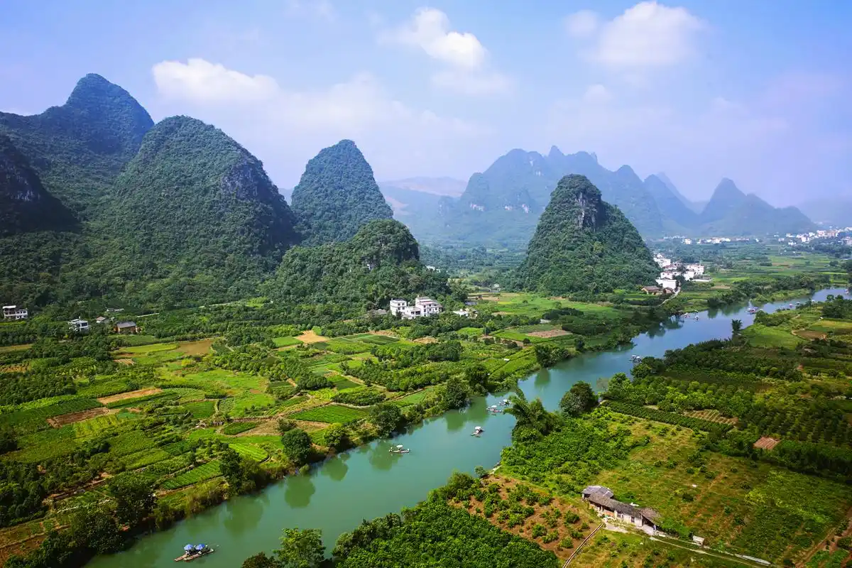 换一个视角看阳朔,体会不一样的桂林山水之美