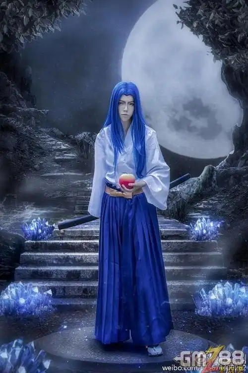 王者荣耀橘右京cosplay 男橘子帅气女橘子唯美