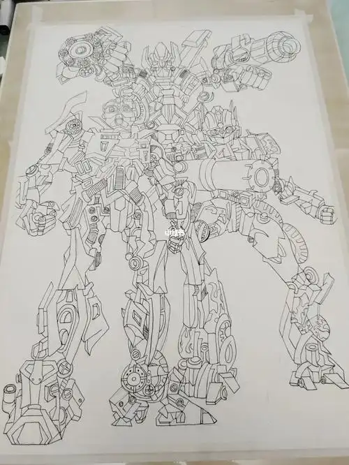 变形金刚怎么画变形金刚怎么画简单又好看