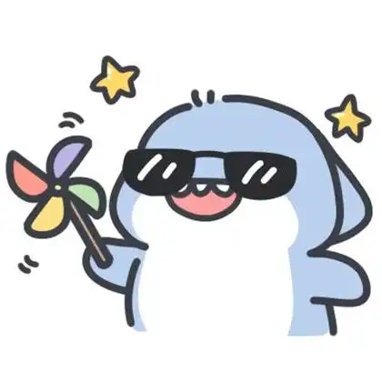 鲨鱼头像可爱动漫