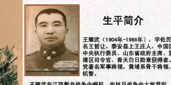 王耀武被俘前的两个决定,让他成为首批特赦人员,还被葬入八宝山|烈士
