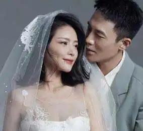 杜淳与老婆婚纱照