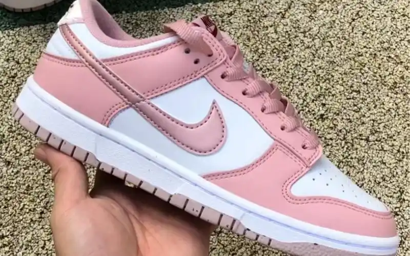 nike dunk low 白粉 樱花粉 小情人节