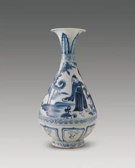 元代景德镇窑一一青花瓷