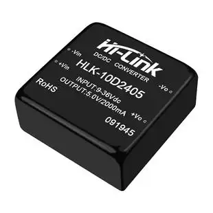 24v转5v10w直流隔离稳压电源模块10d2405 dc降压开关电源模块