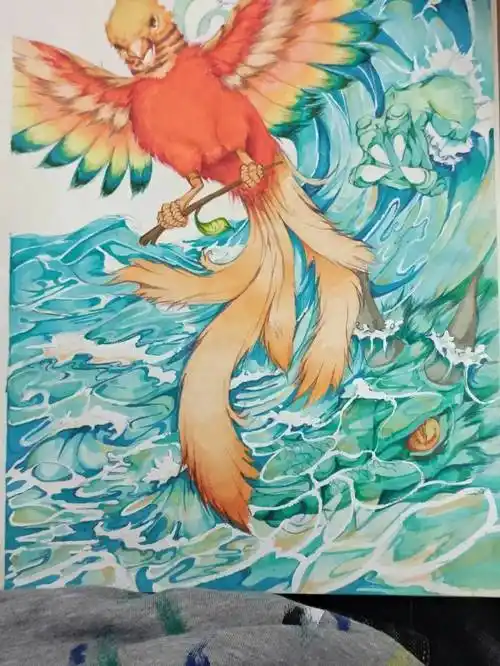 中国上古神话故事:精卫填海的来源和文献记载_东海_精神_西山