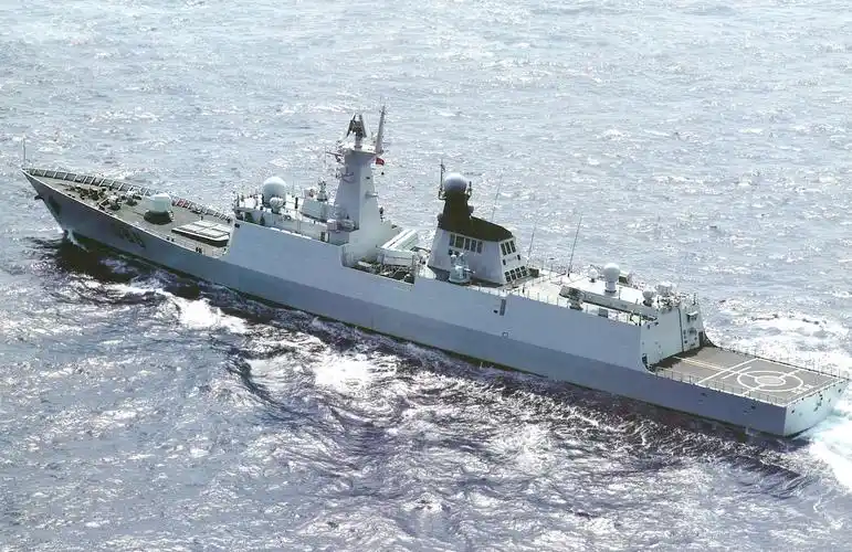 资料图:中国海军"衡阳"号导弹护卫舰,舷号568.