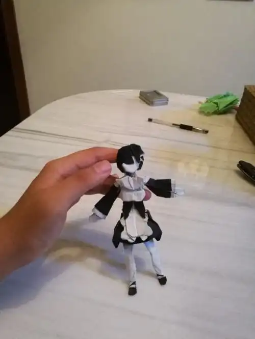 如果用折纸弄出动漫人物会怎么样蕾姆也能完美复刻被惊艳到了直播录屏