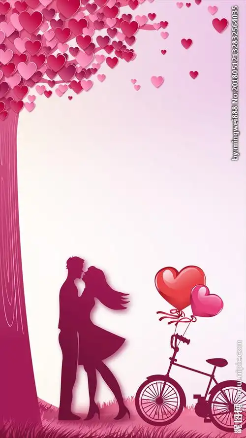 爱情背景图片