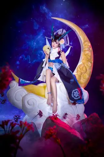 【转载】阴阳师 阎魔 清月之辉cos