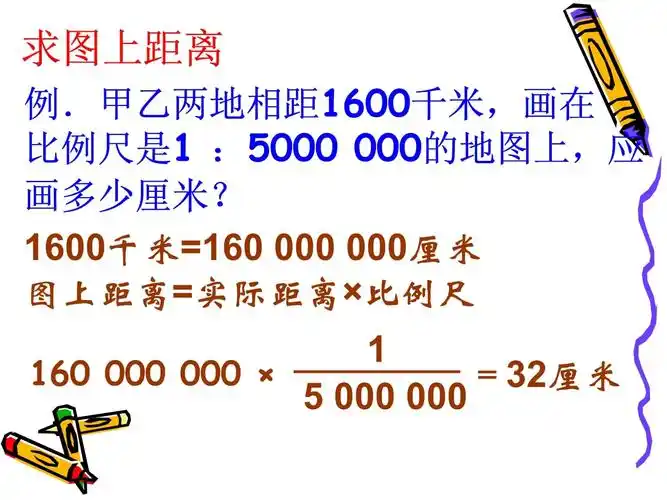 比例尺-求图上距离课件_第5页