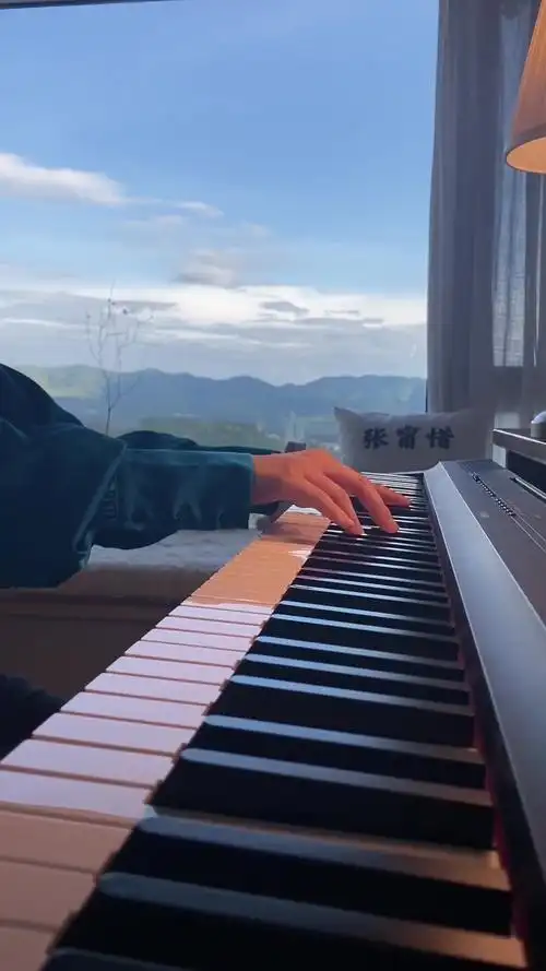 所有爱最后都难免逃不过伤害不必再重来梁博梁博男孩钢琴全抖音的