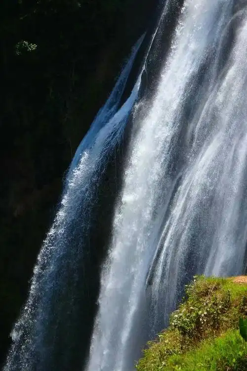 珠江第一瀑,云南石林大叠水瀑布,未曾偶遇的"叠水喷霞"!