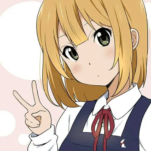 拜托帮我找一下手势耶✌️的动漫女孩,不要真人版的,记住