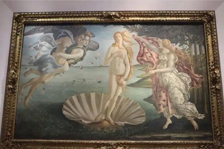 波提切利作品《维纳斯的诞生》
