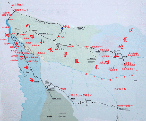 喀拉峻导览图2, 鳄鱼湾里的鳄鱼形象,简直了!谁来谁知道!