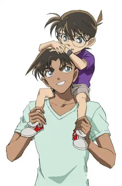 【柯南】求新一和平次在一起的图片