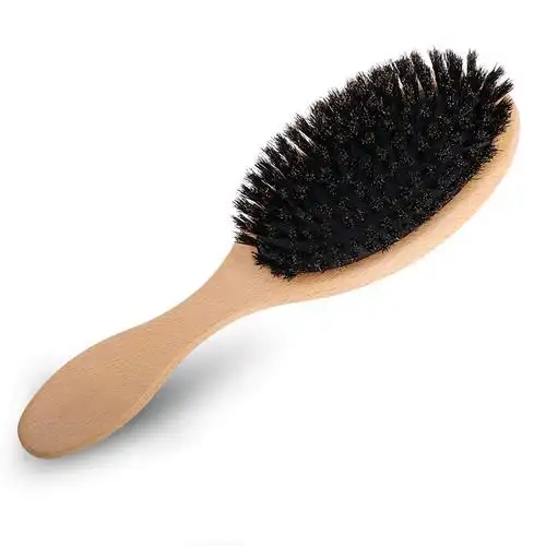 wooden biodegradable soft natural boar bristle hair brush - buy