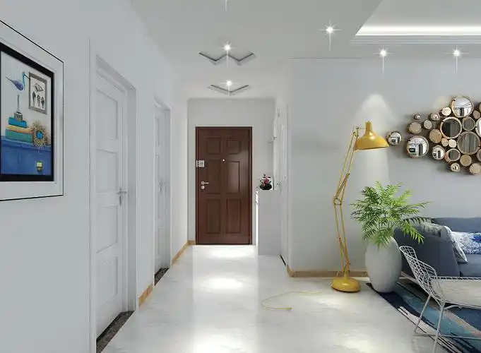 现代简约风格小户型家装过道吊顶效果图