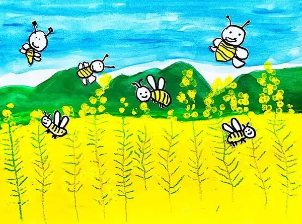 找春趣,画春天……孩子们眼中的"春天"就是不一样!