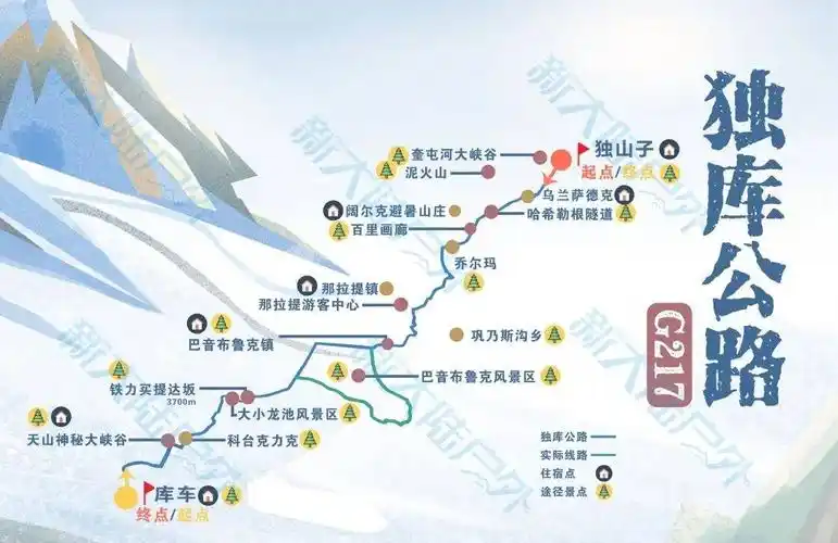 独库公路2021超燃集结用最酷的方式骑行南北疆