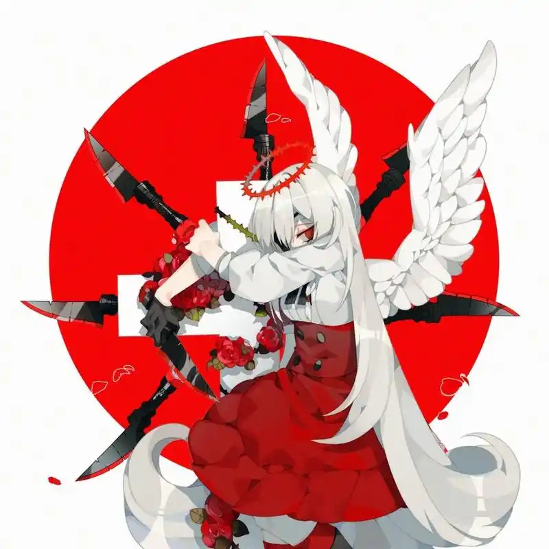 黑暗系唯美二次元动漫女生头像,有时间去嫉妒,为何不花时间奋斗