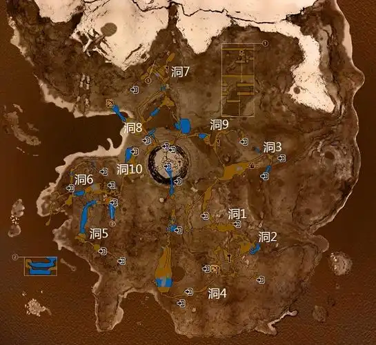 2022森林游戏地图大全汇总 森林大地图洞穴地图汇总