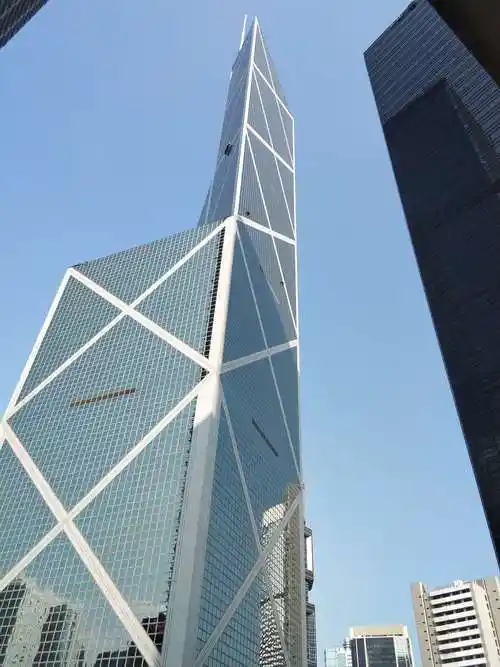 写美篇所住酒店位于新界荃湾,香港如心海景酒店56楼俯瞰