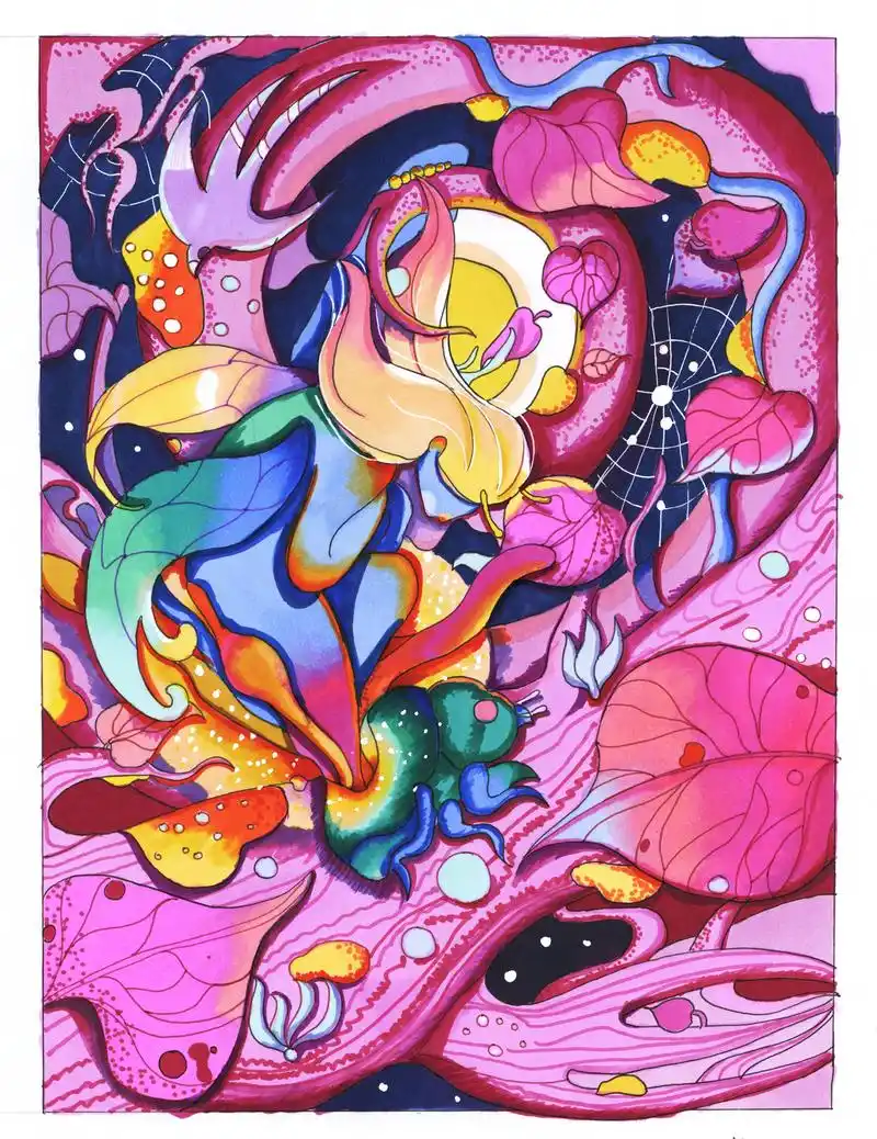 重庆工商大学环艺考研彩色装饰画