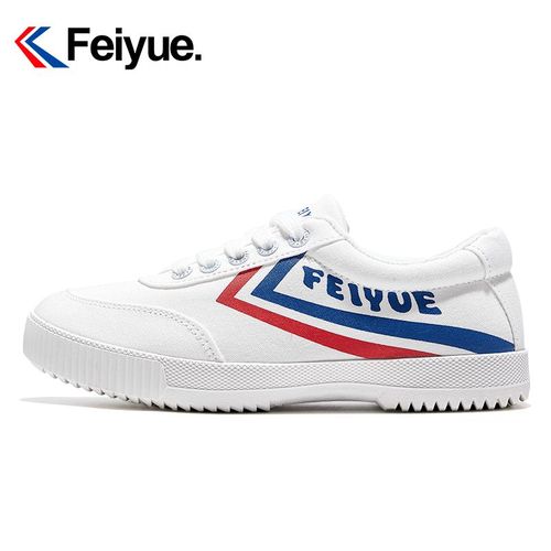 飞跃帆布鞋女新款鞋子夏季经典logo百搭小白鞋防滑耐磨情侣休闲鞋