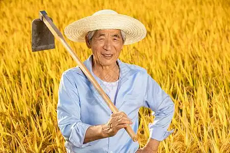 农民伯伯变土豪图片