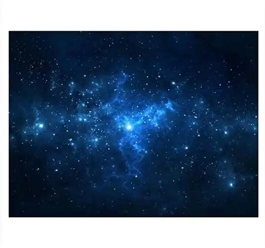 水族馆背景鱼缸装饰图片pvc粘合海报星尘风格背景装饰纸吸附贴花贴纸