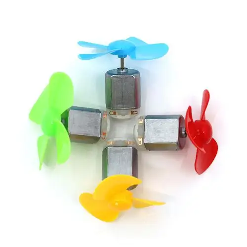 电机风扇 130小马达diy制作驱车直流直流电兼容电机