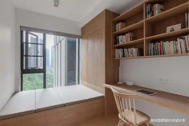 小书房榻榻米床装修效果图