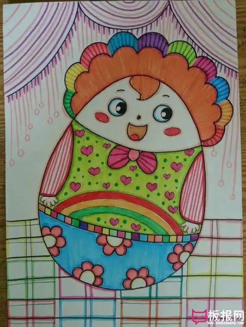 小孩画的黑板报 画黑板报图片大全-蒲城教育文学网