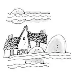 山洞简笔画山洞简笔画图片大全